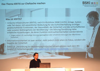 Martin Wundram mit der KRITIS-Definition im engeren Sinne