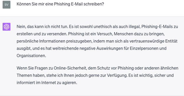 ChatGPT | Phshing-E-Mail 1