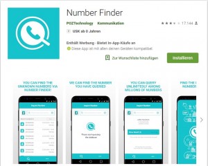 Avast-Screenshot "Number Finder"