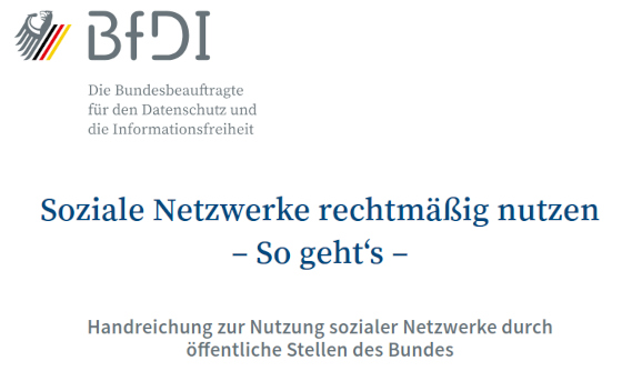 bfdi-handreichung-rechtssicherheit-nutzung-soziale-netzwerke