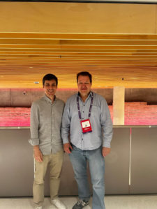 Adam Ely, General Manager AI Security bei Check Point und Carsten J. Pinnow, Herausgeber datensicherheit.de