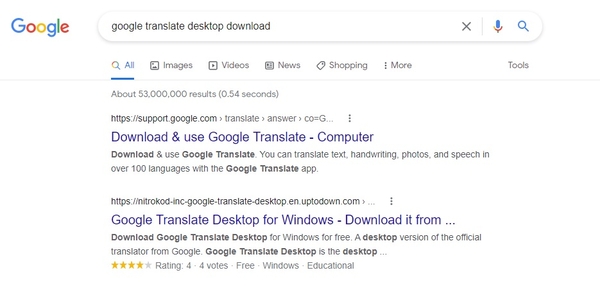 check-point-top-ergebnisse-suche-google-translate-desktop-version