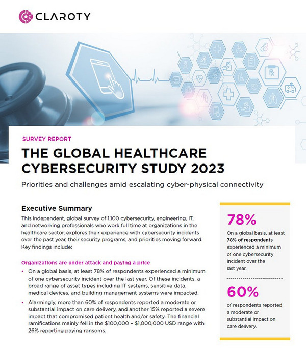 claroty-global-healthcare-cybersecurity-study-2023