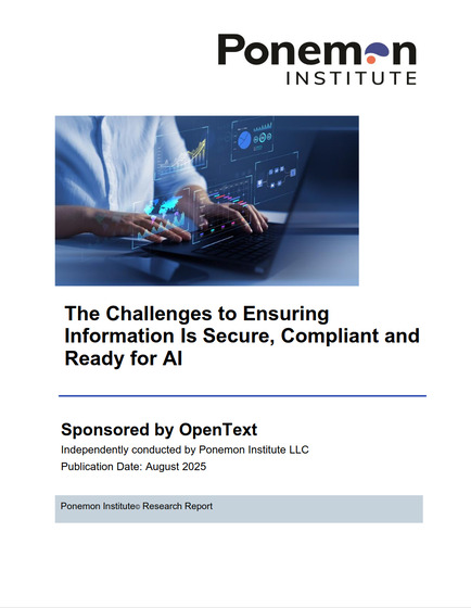 ponemon-institute-report-challenges-ensuring-information-secure-compliant-ready-ai