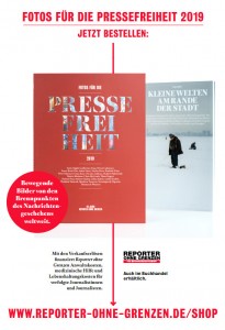 Fotos für die Pressefreiheit 2019