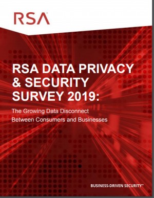 RSA DATA PRIVACY & SECURITY SURVEY 2019