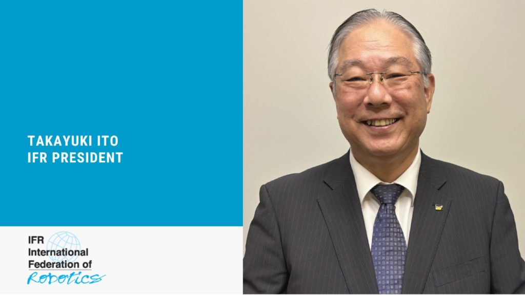 Takayuki Ito, Präsident der International Federation of Robotics